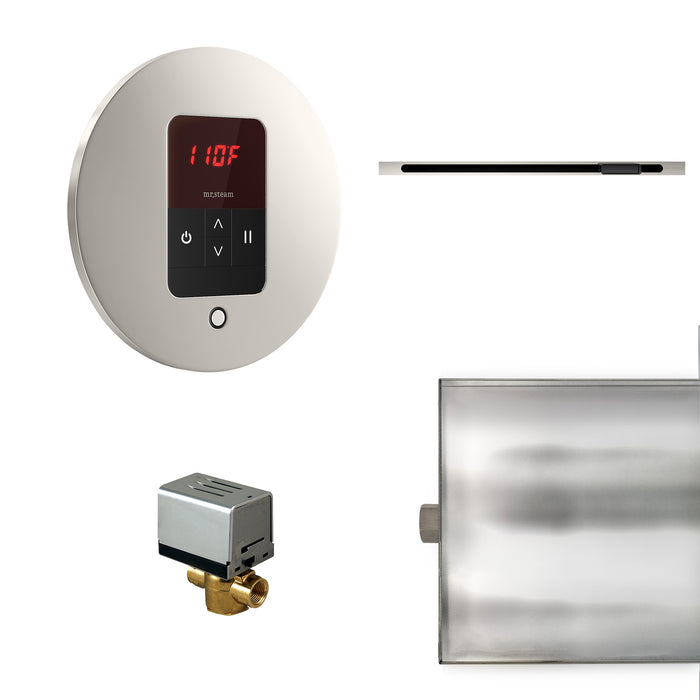 Mr.Steam Basic Butler Linear Steam Shower Control Package with iTempo Control and Linear SteamHead | BBUTLERL