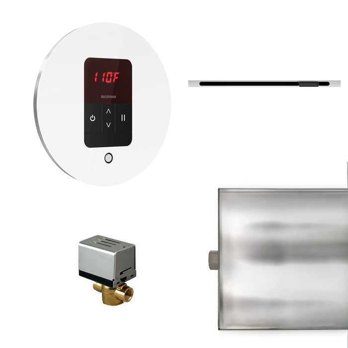 Mr.Steam Basic Butler Linear Steam Shower Control Package with iTempo Control and Linear SteamHead | BBUTLERL