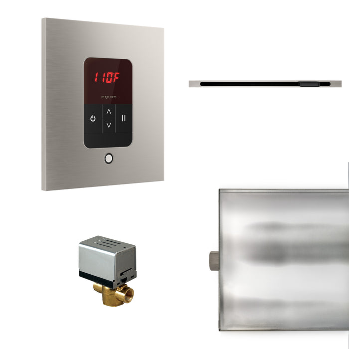 Mr.Steam Basic Butler Linear Steam Shower Control Package with iTempo Control and Linear SteamHead | BBUTLERL