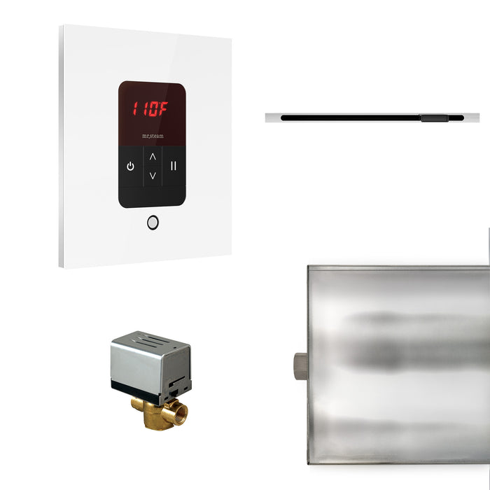 Mr.Steam Basic Butler Linear Steam Shower Control Package with iTempo Control and Linear SteamHead | BBUTLERL