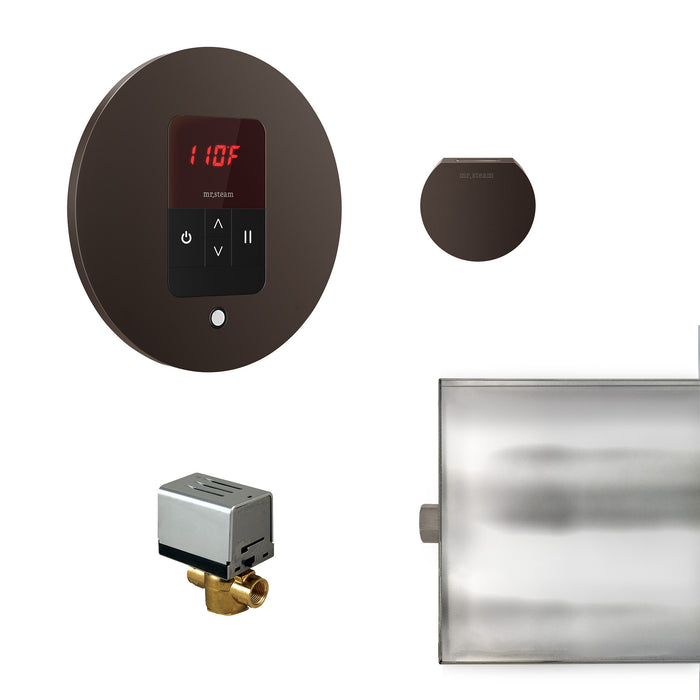 Mr.Steam Basic Butler Steam Shower Control Package with iTempo Control and Aroma Designer SteamHead | BBUTLER