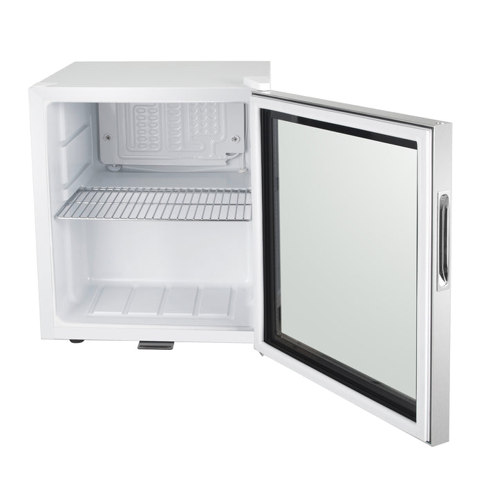 Whynter 62 Can Freestanding Beverage Refrigerator cooler With Lock Stainless Steel | BR-062WS