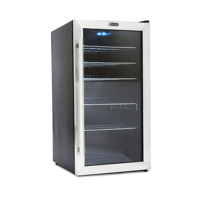 Whynter B120 Can Freestanding Beverage Refrigerator cooler Stainless Steel | BR-130SB
