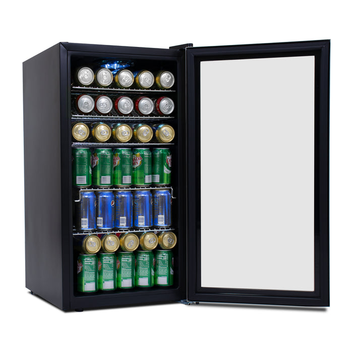 Whynter B120 Can Freestanding Beverage Refrigerator cooler Stainless Steel | BR-130SB