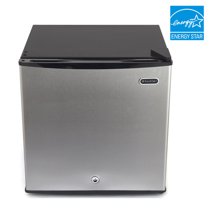 Whynter 1.1 cu. Ft. Energy Star Upright Freezer with Lock – Stainless Steel | CUF-112SS