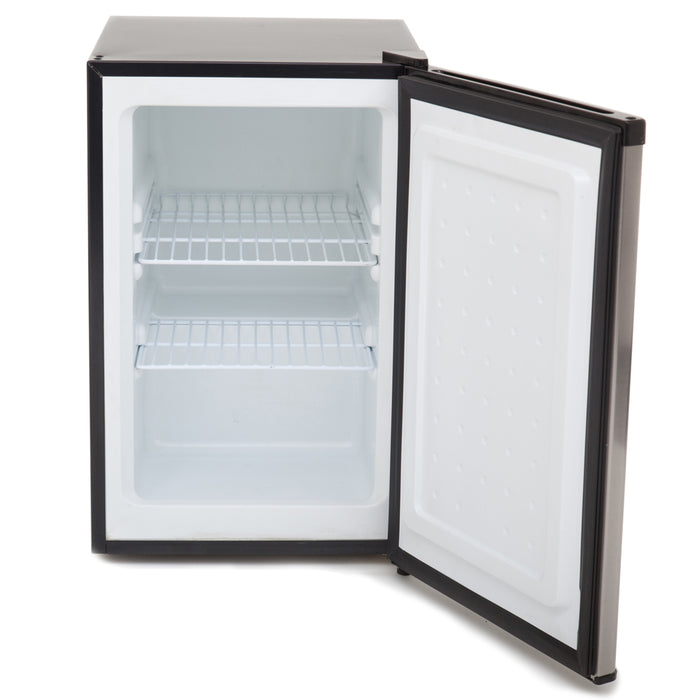 Whynter 2.1 cu. ft. Energy Star Upright Stainless Steel Mini Freezer with Lock | CUF-210SS