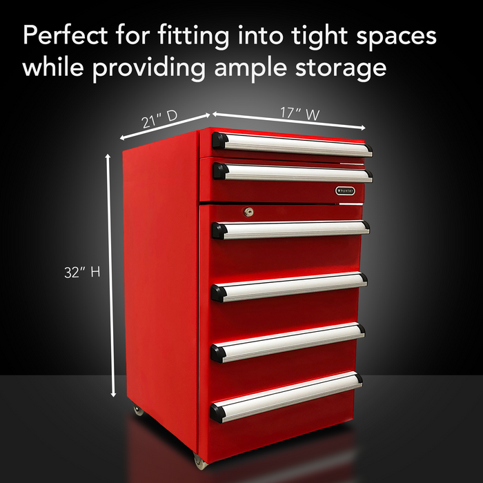 Whynter Portable 1.8 cu. ft. Tool Box Refrigerator with 2 Drawers and Lock | TBR-185SR