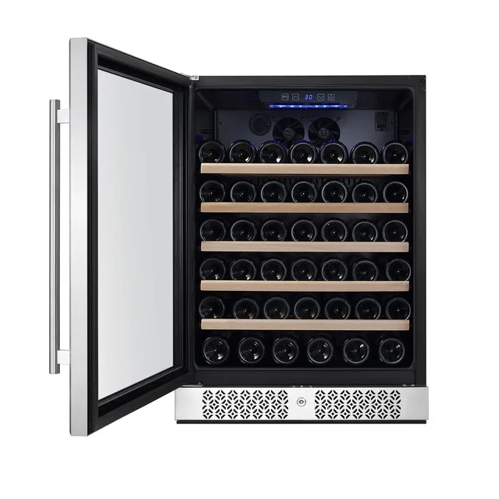 Empava 24 in. 52 Bottle Wine Cooler Wine Fridge | EMPV-WC03S