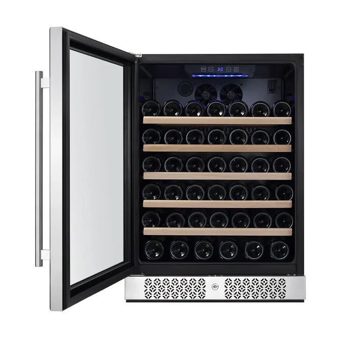 Empava 24 in. 52 Bottle Wine Cooler Wine Fridge | EMPV-WC03S