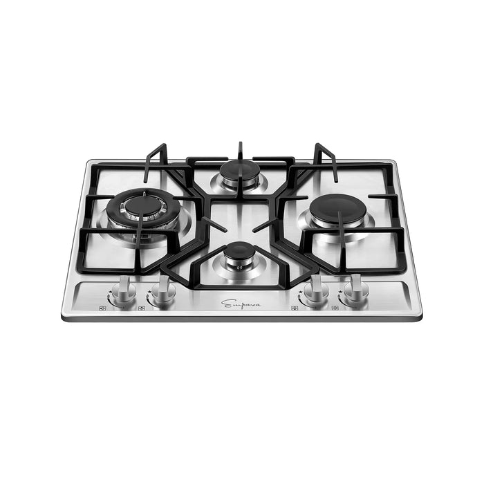 Empava 24 in. Built-in Gas Cooktops with 4 Burners | EMPV-24GC4B67A