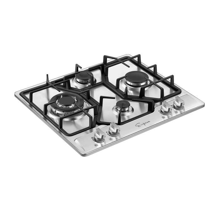 Empava 24 in. Built-in Gas Cooktops with 4 Burners | EMPV-24GC4B67A