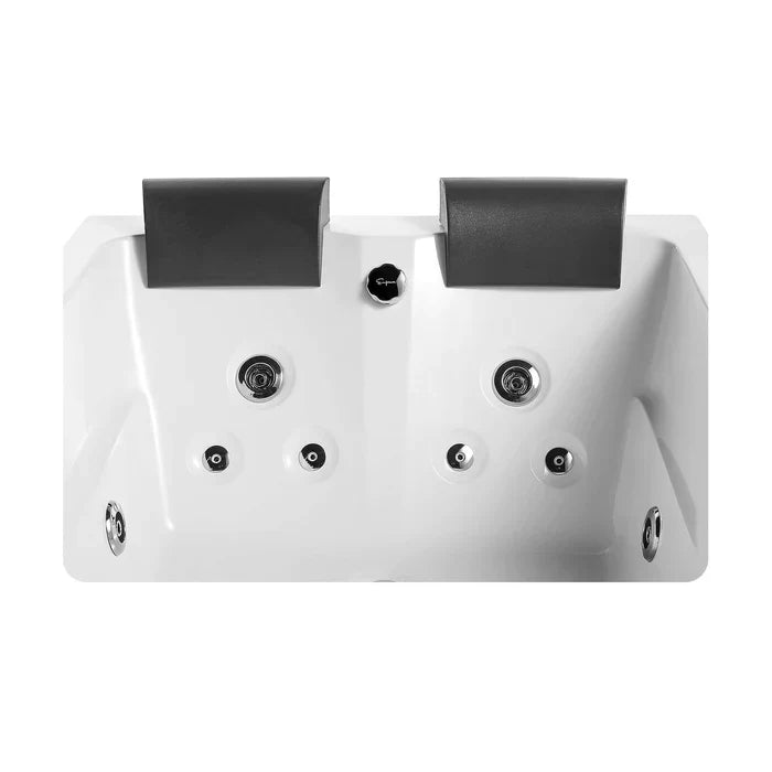 Empava 71 in. Alcove Whirlpool 2 Person Bathtub | EMPV-71JT667B