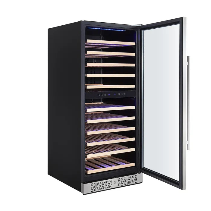 Empava 24 in. 116 Bottle Wine Refrigerator 55" Tall Dual Zone Wine Fridge | EMPV-WC06D