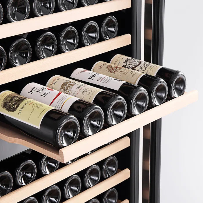 Empava 24 in. 160 Bottle Dual Zone Wine Cooler 70" Tall Wine Fridge | EMPV-WC08D