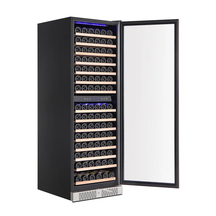 Empava 24 in. 160 Bottle Dual Zone Wine Cooler 70" Tall Wine Fridge | EMPV-WC08D
