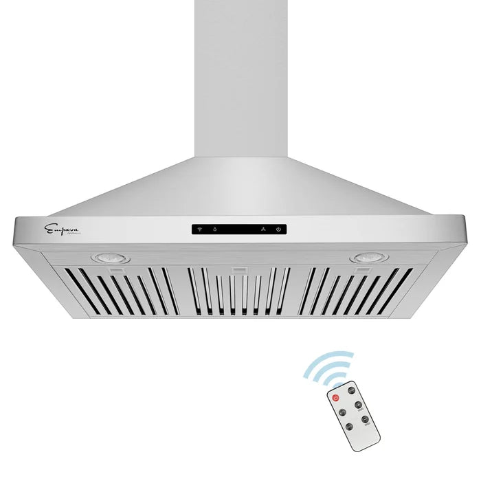 Empava 36 in. 380 CFM Ducted Wall Mount Range Hood | EMPV-36RH04