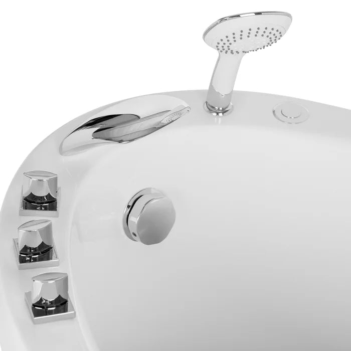 Empava 48 in. Freestanding Japanese Style Air Soaking Bathtub | EMPV-48JT011