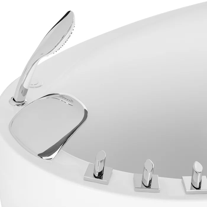 Empava 48 in. Freestanding Japanese Style Air Soaking Bathtub | EMPV-48JT011