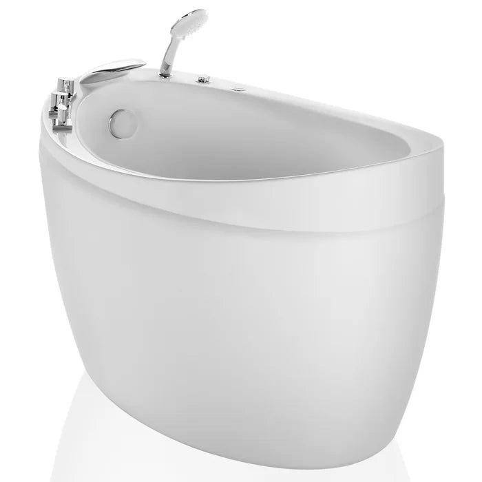Empava 48 in. Freestanding Japanese Style Air Soaking Bathtub | EMPV-48JT011