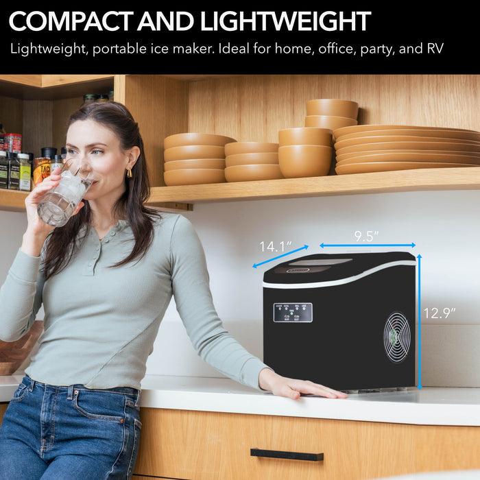 Whynter Compact Portable Ice Maker 27 lb capacity | IMC-270