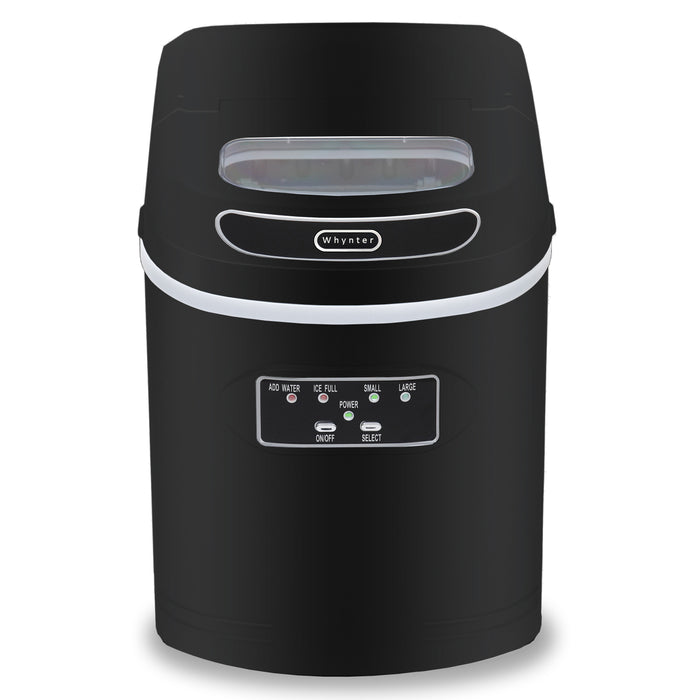 Whynter Compact Portable Ice Maker 27 lb capacity | IMC-270