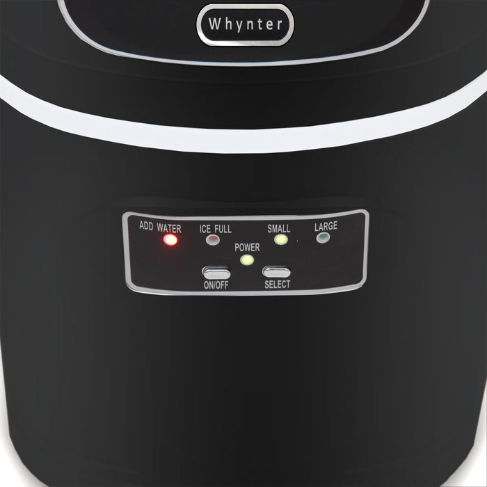 Whynter Compact Portable Ice Maker 27 lb capacity | IMC-270