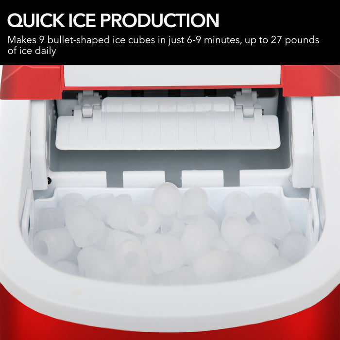 Whynter Compact Portable Ice Maker 27 lb capacity | IMC-270