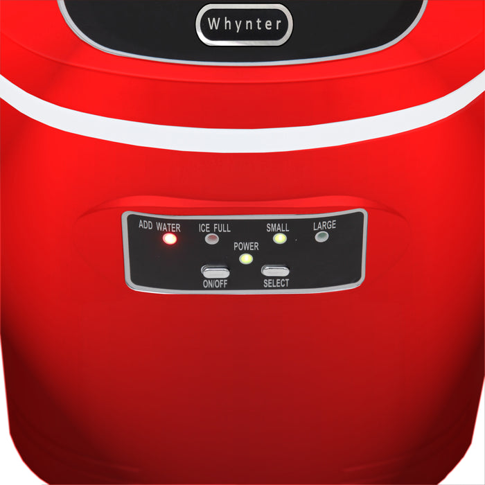 Whynter Compact Portable Ice Maker 27 lb capacity | IMC-270