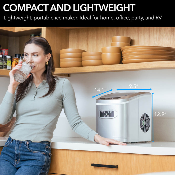 Whynter Compact Portable Ice Maker 27 lb capacity | IMC-270