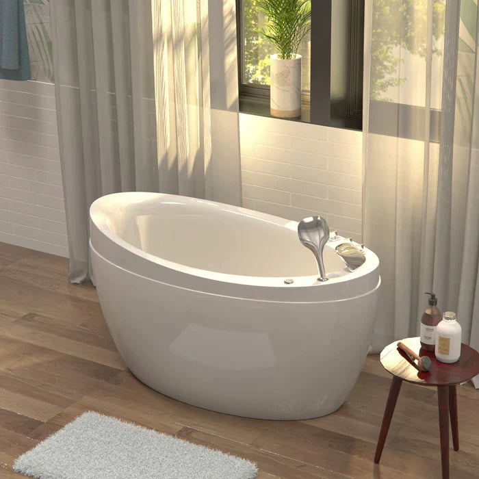 Empava 59 in. Freestanding Japanese Style Air Soaking Bathtub | EMPV-59JT011