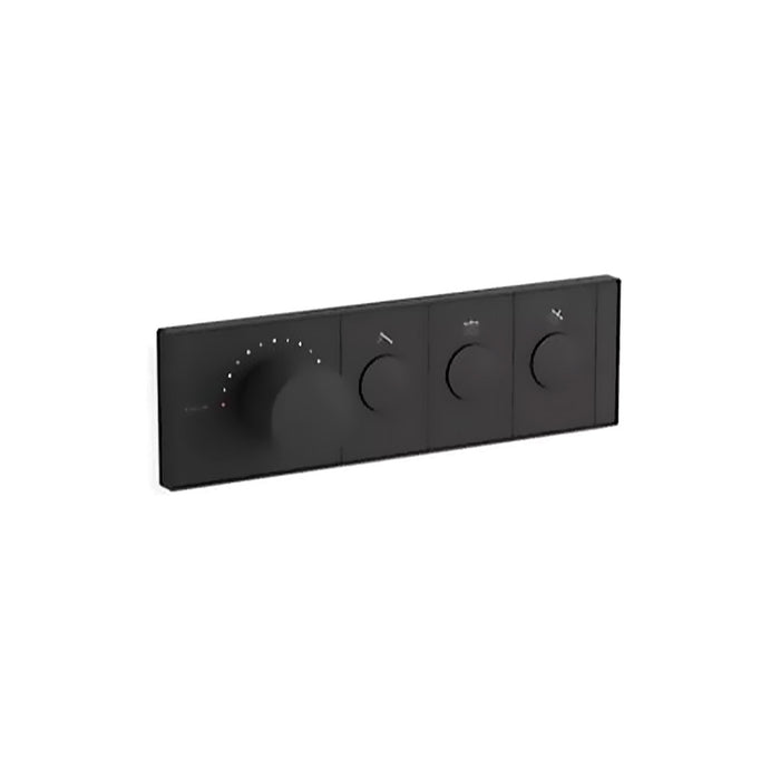 Kohler Anthem, 3-outlet Thermostatic Valve Control Panel |K-26347-9