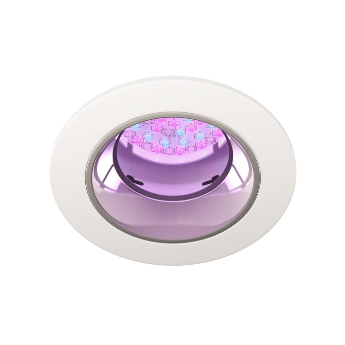 Mr.Steam ChromaTherapy Light with LED Clusters in Recessed White