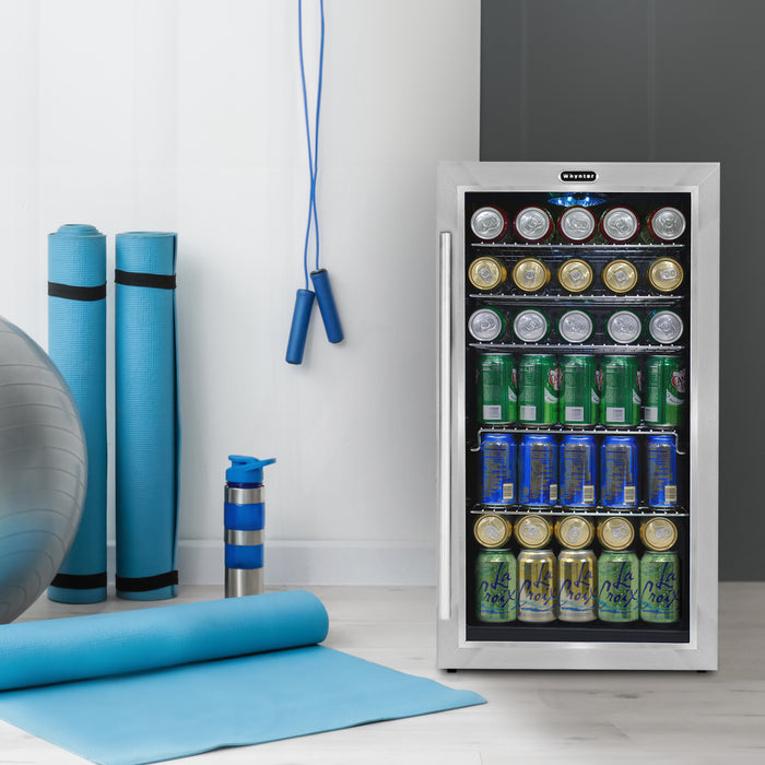 Whynter B120 Can Freestanding Beverage Refrigerator cooler Stainless Steel | BR-130SB