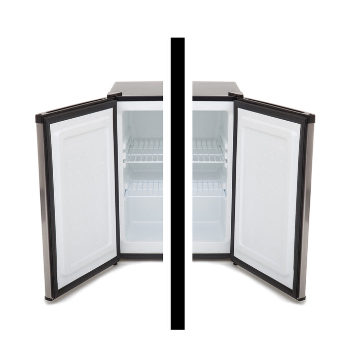 Whynter 3 cu. ft Energy Star Upright Freezer with Lock – Black | CUF-301BK