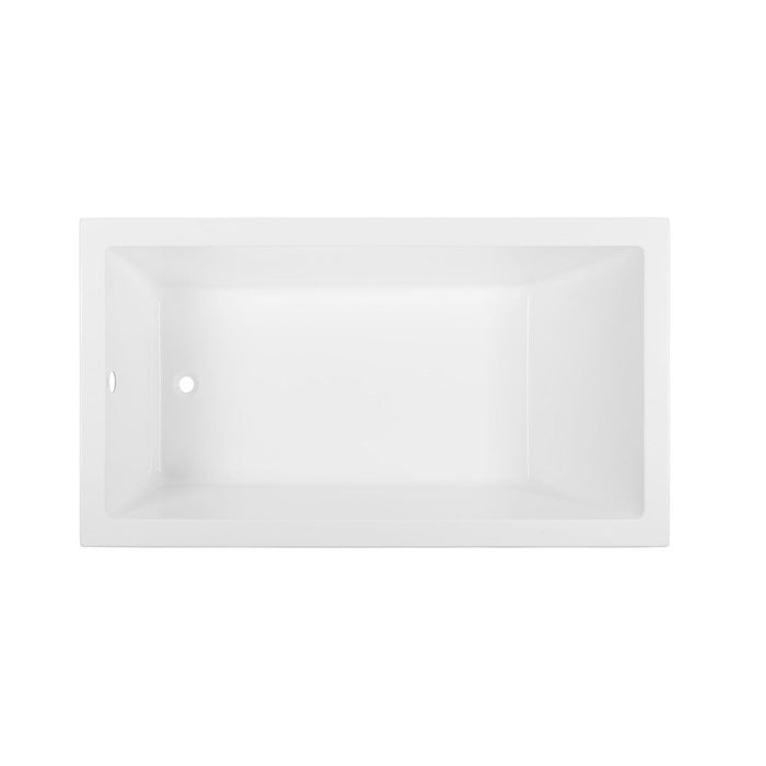 Swiss Madison Voltaire 60" x 36" Reversible Drain Drop-In Bathtub | SM-DB570