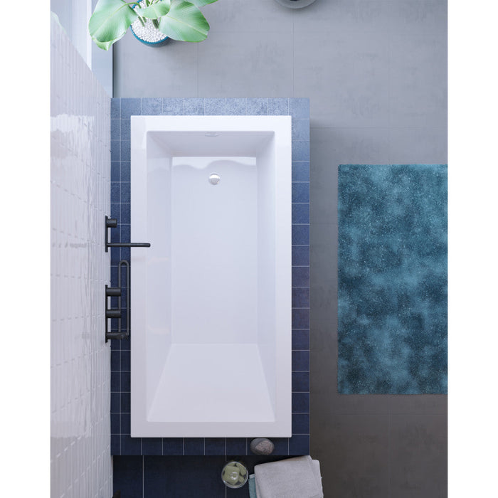 Swiss Madison Voltaire 60" x 36" Reversible Drain Drop-In Bathtub | SM-DB570