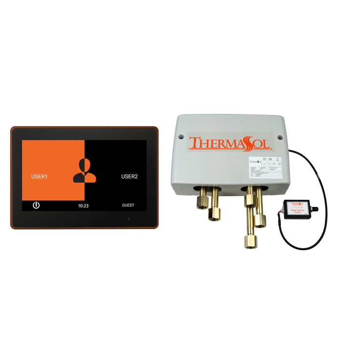 ThermaSol Digital Shower Package with 10" ThermaTouch Trim Upgraded | DSPU-TT10