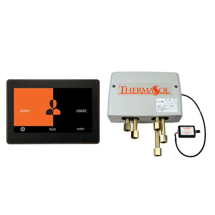 ThermaSol Digital Shower Package with 10" ThermaTouch Trim Upgraded | DSPU-TT10