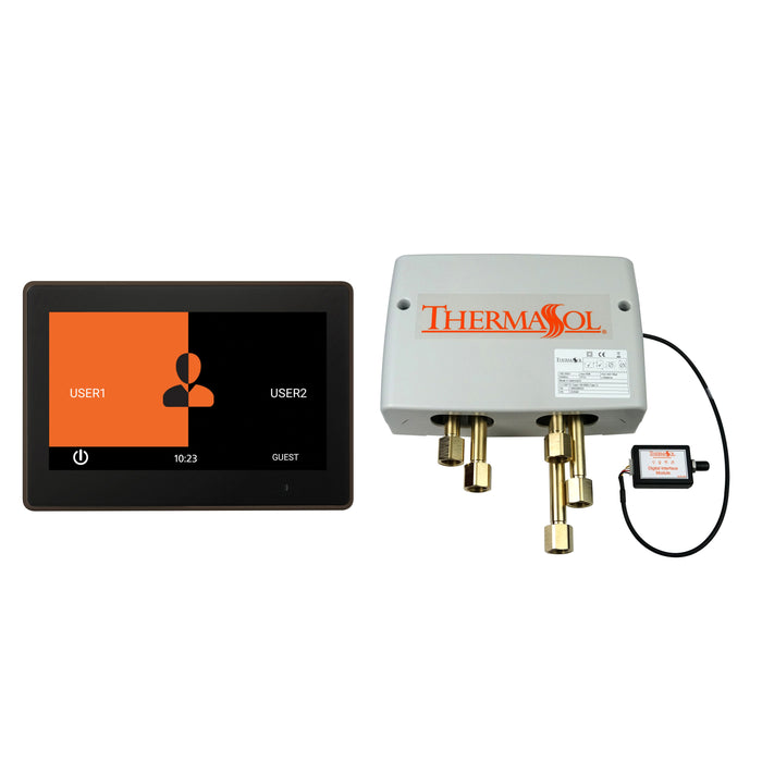 ThermaSol Digital Shower Package with 10" ThermaTouch Trim Upgraded | DSPU-TT10
