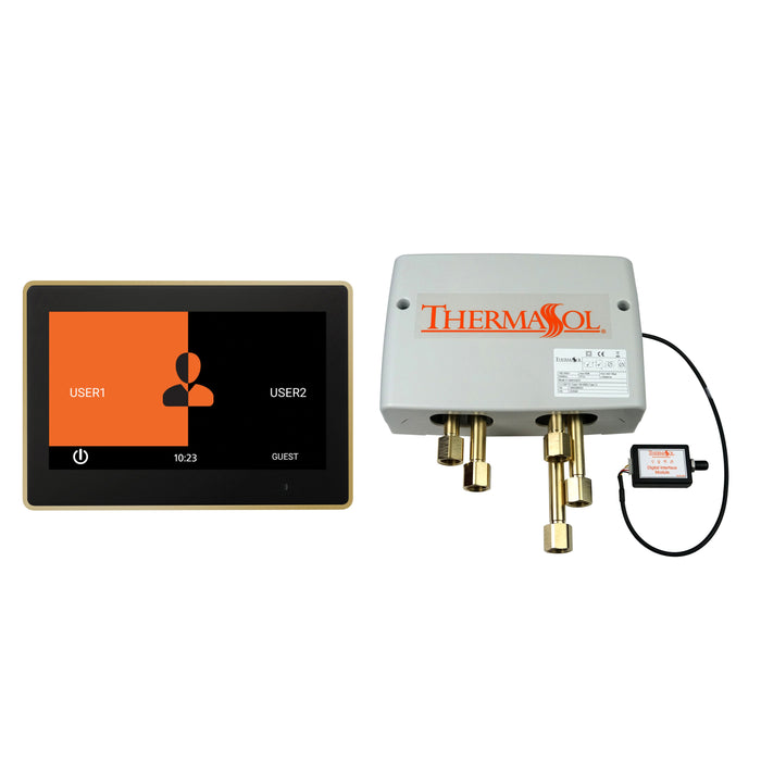 ThermaSol Digital Shower Package with 10" ThermaTouch Trim Upgraded | DSPU-TT10
