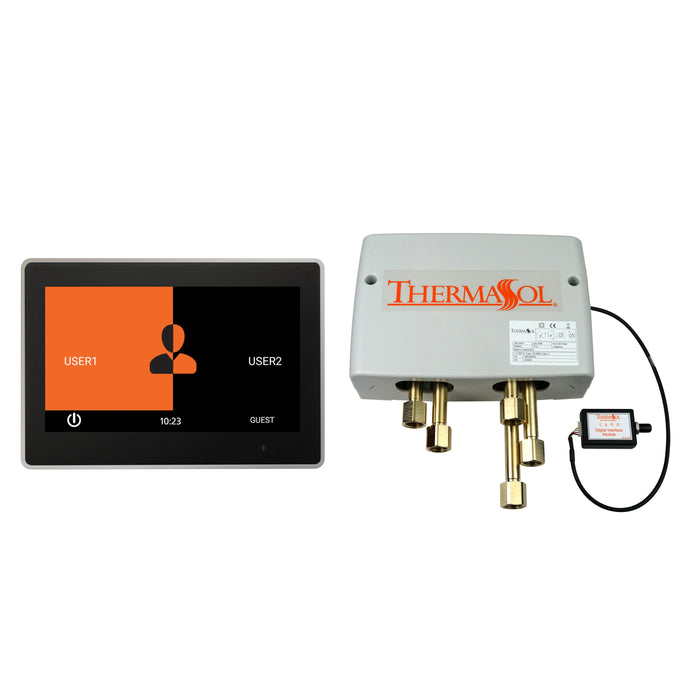 ThermaSol Digital Shower Package with 10" ThermaTouch Trim Upgraded | DSPU-TT10