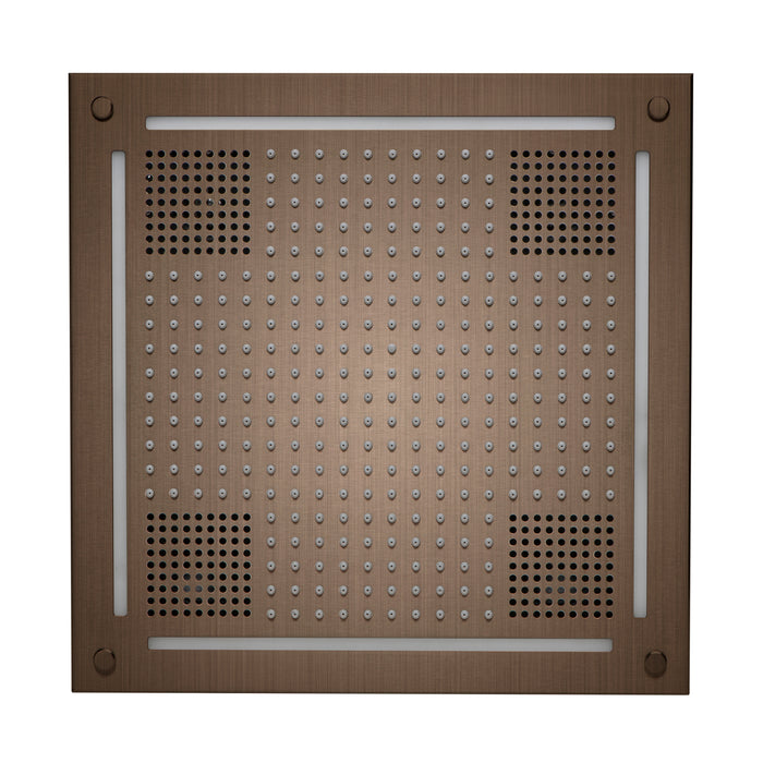 Thermasol Hydrovive Light, Sound, Rain system Square | HVLSRSQ