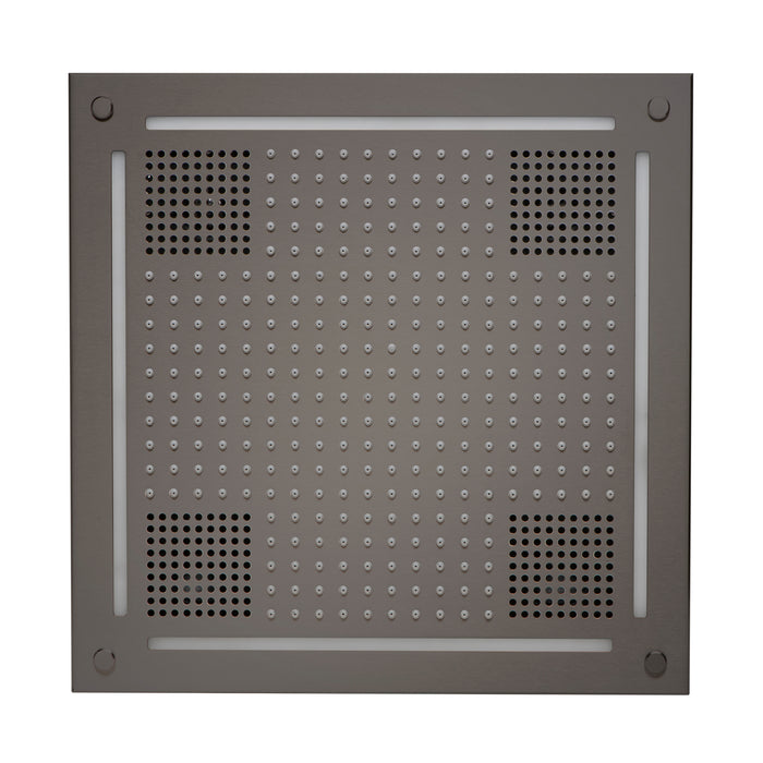 Thermasol Hydrovive Light, Sound, Rain system Square | HVLSRSQ