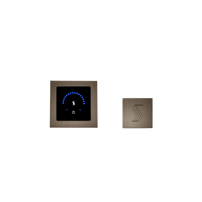 ThermaSol MicroTouch Kit Square Steam Shower Control | MTMR-SVSQ