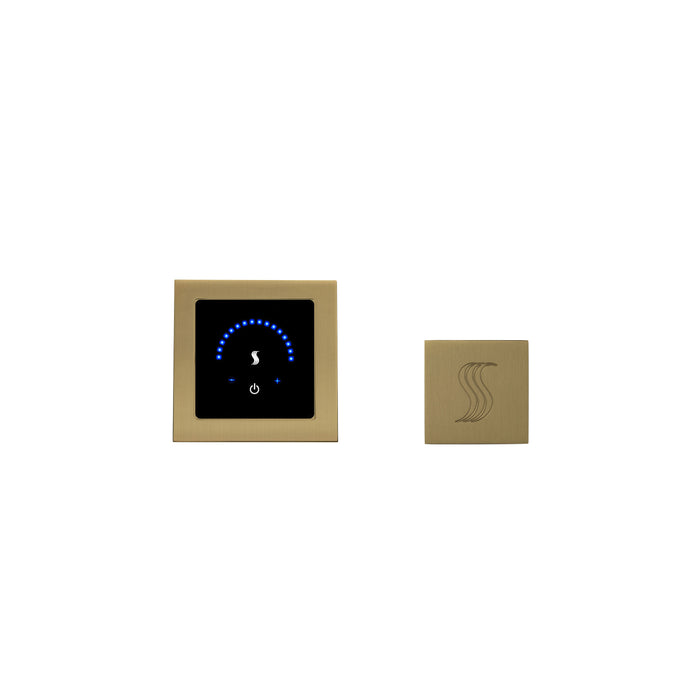 ThermaSol MicroTouch Kit Square Steam Shower Control | MTMR-SVSQ