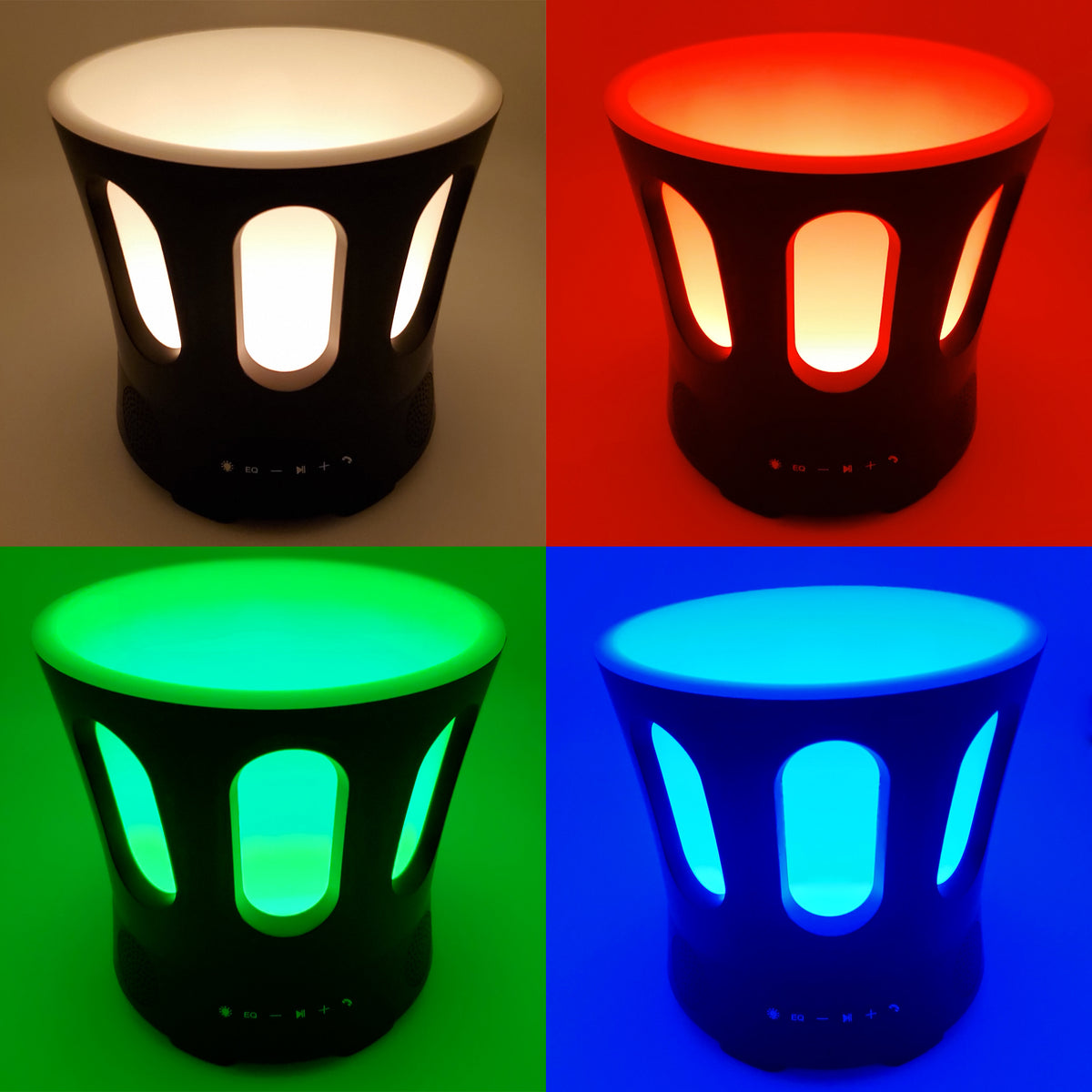 SaunaLife SaunaZone Bluetooth Speaker, Sauna Bucket, with Lights — InEssence Homes