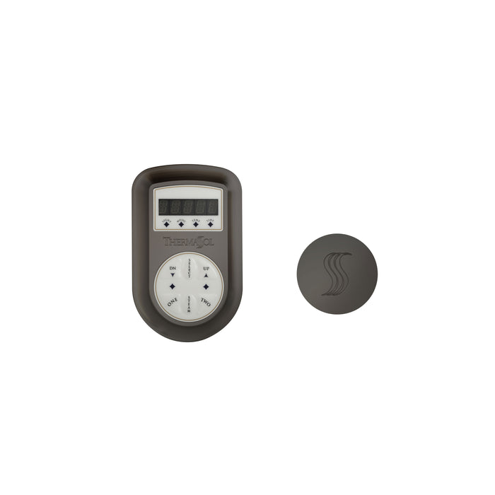 ThermaSol Signature Series Control and Steam Head Kit Round | SET-SVRD