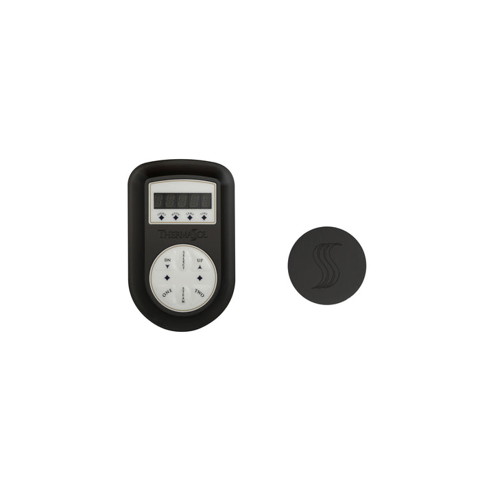 ThermaSol Signature Series Control and Steam Head Kit Round | SET-SVRD