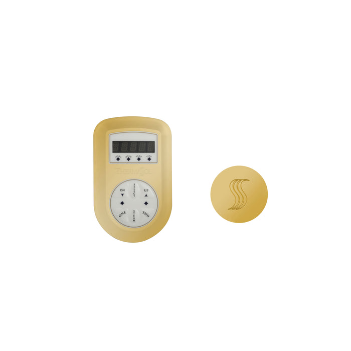 ThermaSol Signature Series Control and Steam Head Kit Round | SET-SVRD