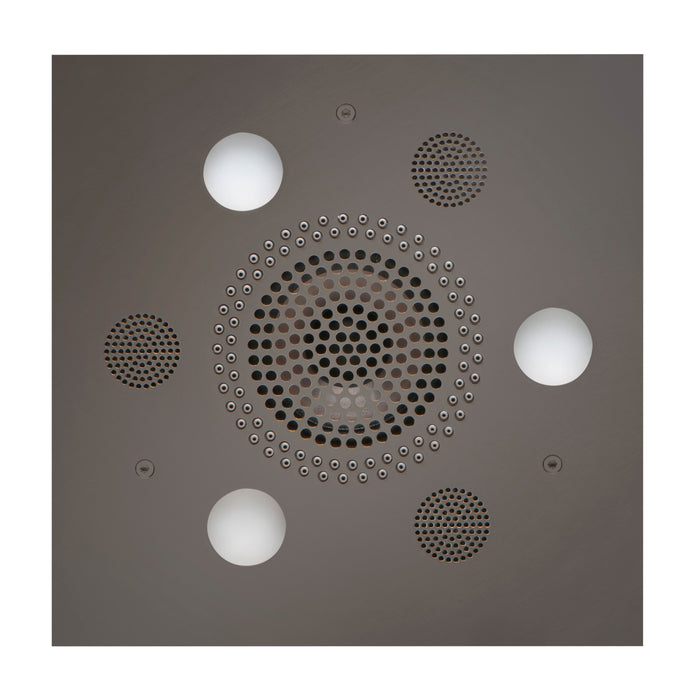 ThermaSol Serenity Light, Sound, Rain System Square | SLSRSQ
